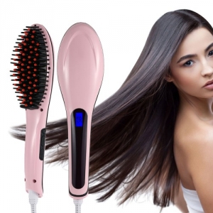 Купить духи (туалетную воду) Электрическая расческа выпрямитель Fast Hair Straightener. Продажа качественной парфюмерии. Отзывы о Электрическая расческа выпрямитель Fast Hair Straightener.