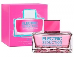 Купить духи (туалетную воду) Electric Seduction Blue for Women (Antonio Banderas) 100ml. Продажа качественной парфюмерии. Отзывы о Electric Seduction Blue for Women (Antonio Banderas) 100ml.