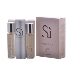 Купить духи (туалетную воду) Giorgio Armani "Si" Twist & Spray 3х20ml women. Продажа качественной парфюмерии. Отзывы о Giorgio Armani "Si" Twist & Spray 3х20ml women.