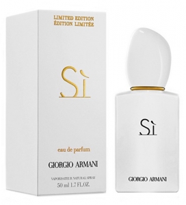 Купить духи (туалетную воду) Si White Limited Edition (Giorgio Armani) 100ml women. Продажа качественной парфюмерии. Отзывы о Si White Limited Edition (Giorgio Armani) 100ml women.