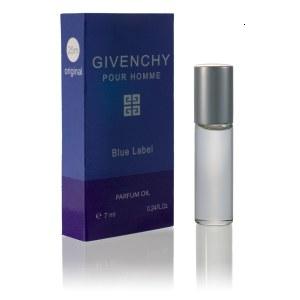 Купить духи (туалетную воду) Givenchy Pour Homme Blue Label (Givenchy) 7ml. (Мужские масляные духи). Продажа качественной парфюмерии. Отзывы о Givenchy Pour Homme Blue Label (Givenchy) 7ml. (Мужские масляные духи).