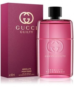 Купить духи (туалетную воду) Gucci Guilty Absolute Pour Femme (Gucci) 90ml women. Продажа качественной парфюмерии. Отзывы о Flora by Gucci (Gucci) 75ml women.