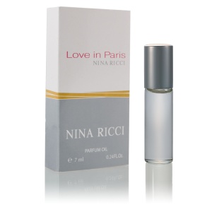 Купить духи (туалетную воду) Love in Paris (Nina Ricci) 7ml. (Женские масляные духи). Продажа качественной парфюмерии. Отзывы о Love in Paris (Nina Ricci) 7ml. (Женские масляные духи).