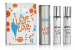 Moschino "I Love Love" Twist & Spray 3х20ml women