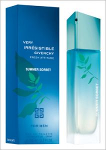 Купить духи (туалетную воду) Very Irresistible Fresh Attitude Summer Sorbet "Givenchy" 100ml MEN. Продажа качественной парфюмерии. Отзывы о Very Irresistible Fresh Attitude Summer Sorbet "Givenchy" 100ml MEN.