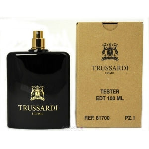 Купить духи (туалетную воду) Trussardi Uomo Men 100ml ТЕСТЕР. Продажа качественной парфюмерии. Отзывы о Trussardi Uomo Men 100ml ТЕСТЕР.