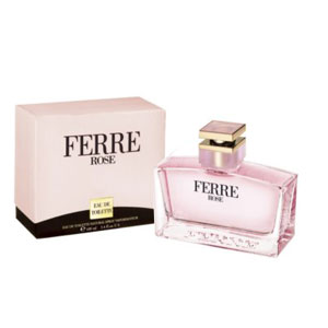 Купить духи (туалетную воду) Ferre Rose (Gianfranco Ferre) 100ml women. Продажа качественной парфюмерии. Отзывы о Ferre Rose (Gianfranco Ferre) 100ml women.