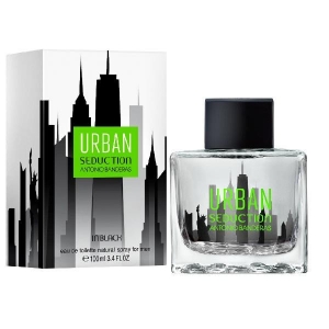 Купить духи (туалетную воду) Urban Seduction In Black "Antonio Banderas" 100ml MEN. Продажа качественной парфюмерии. Отзывы о Urban Seduction In Black "Antonio Banderas" 100ml MEN.